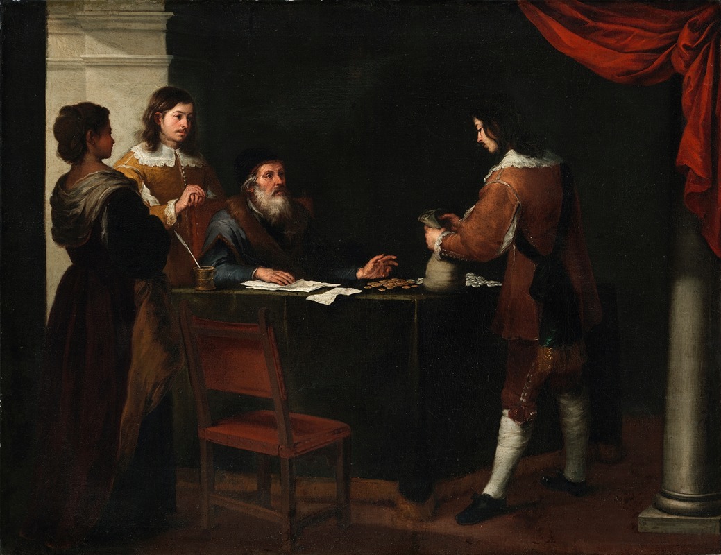 Bartolomé Estebán Murillo - The Prodigal Son Receiving his Portion