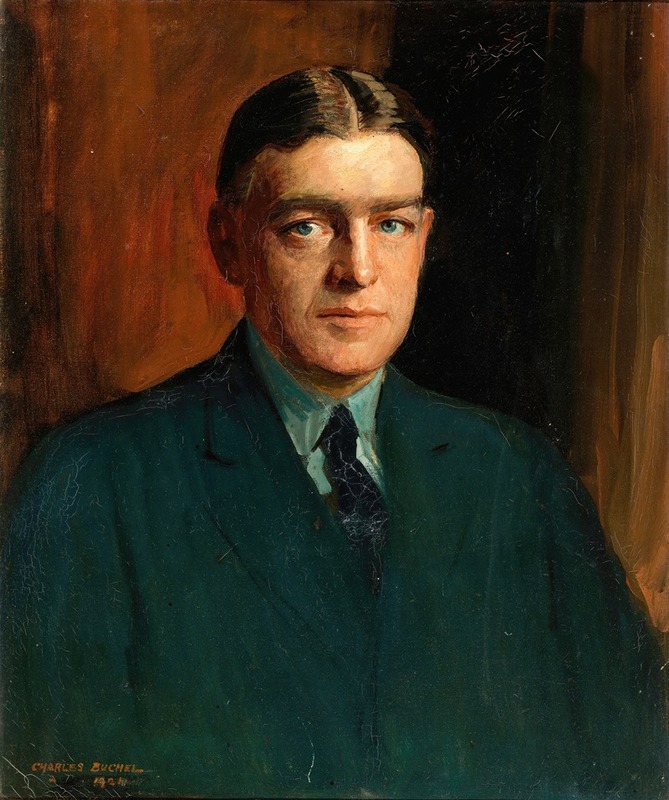 Charles Buchel - Portrait of Ernest Shackleton (1874 – 1922), Polar Explorer