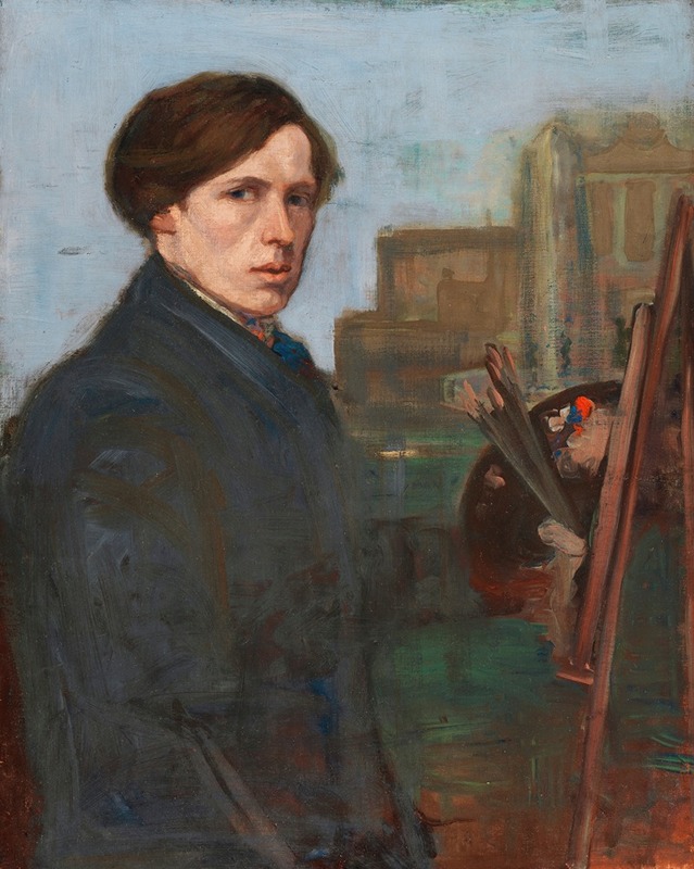 Charles Conder - Portrait of William Orpen (1878-1931), Artist