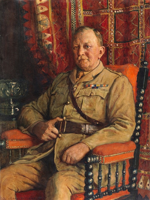 Christopher Williams - Portrait of Colonel Sir Thomas Berry Cusack-Smith, 5th Bt (1859-1929)