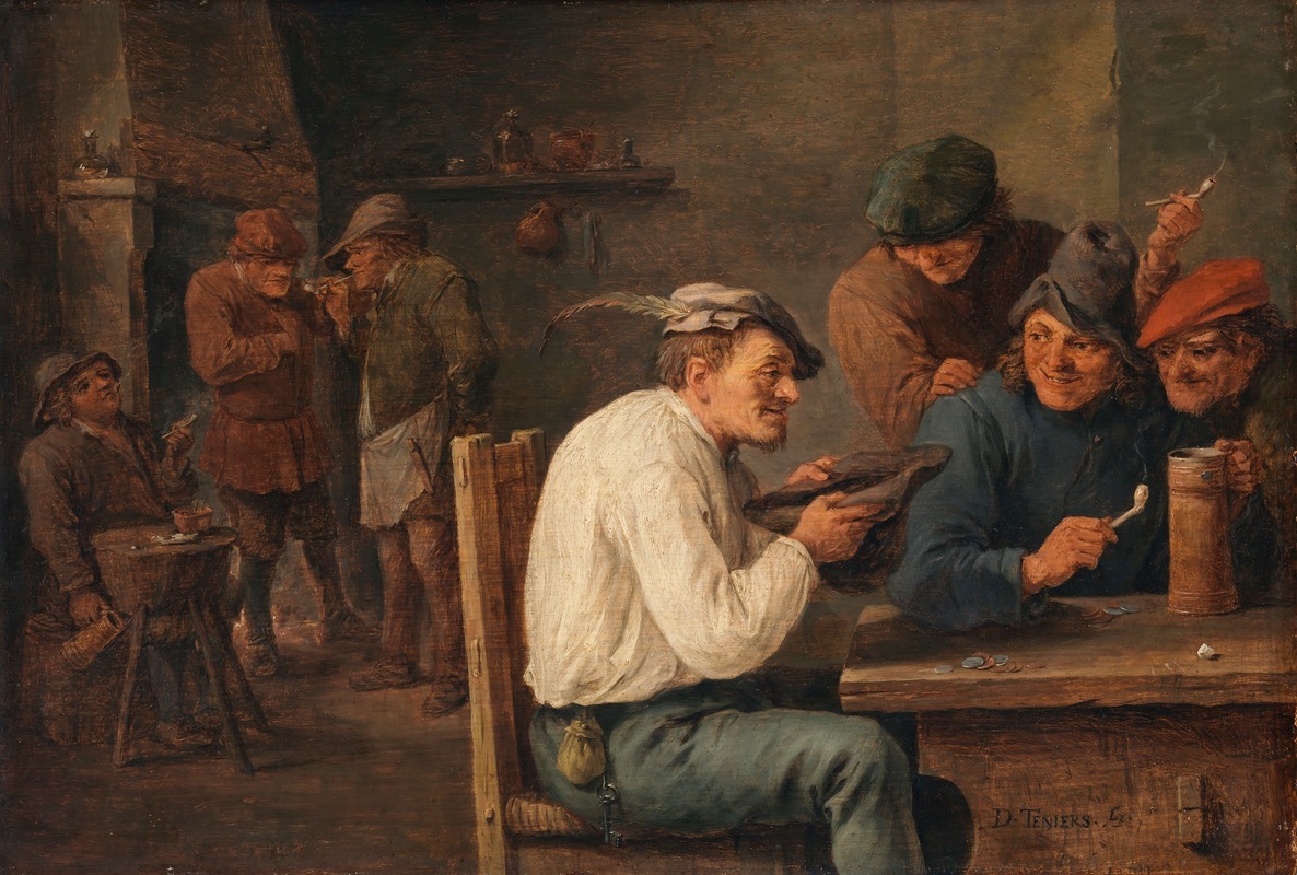 David Teniers The Younger - Hustle-cap