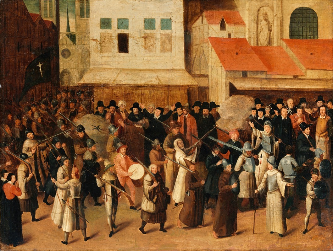 François Bunel the Younger - The Procession of the League