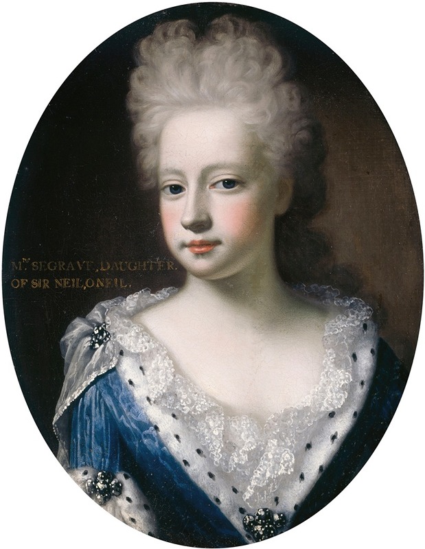 Garret Morphy - Portrait of Anne O’Neill, later Mrs Segrave