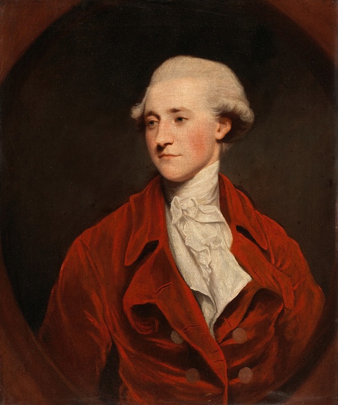Sir George Hayter - Portrait of Richard Burke, Son of Edmund Burke, Parliamentary Agent of the Catholic Committee (1758-1794)