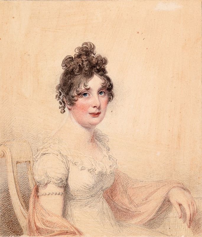 Henry Edridge - Lady Juliana Saint Aubyn (1769-1856)