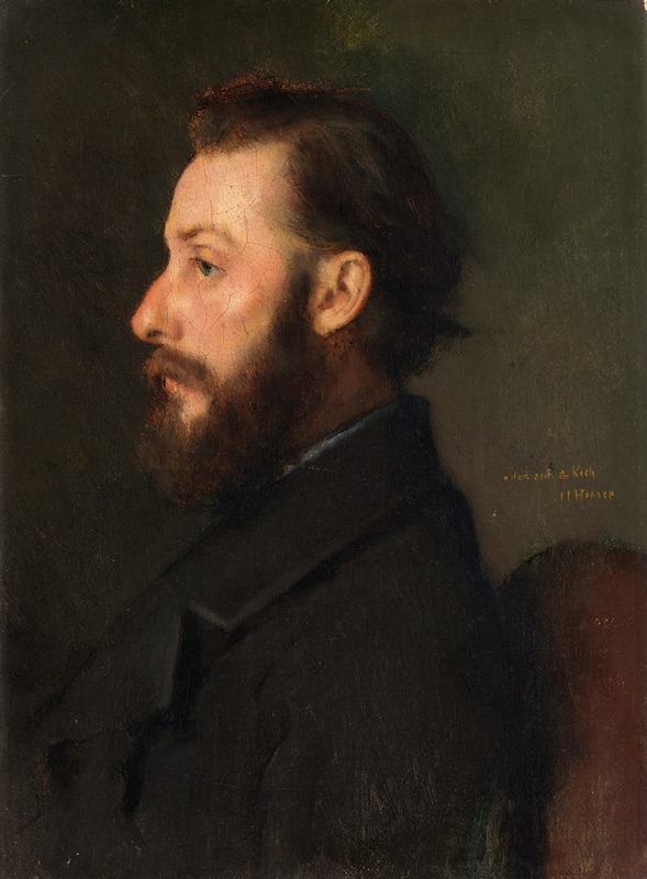 Jean-Jacques Henner - Portrait of Monsieur A. Koch