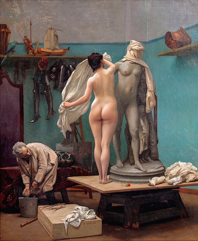 Jean-Léon Gérôme - The end of the pose