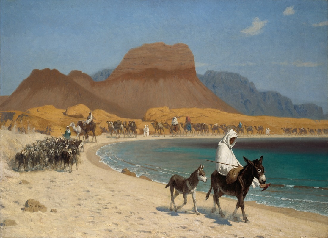 Jean-Léon Gérôme - The Gulf of Aqaba