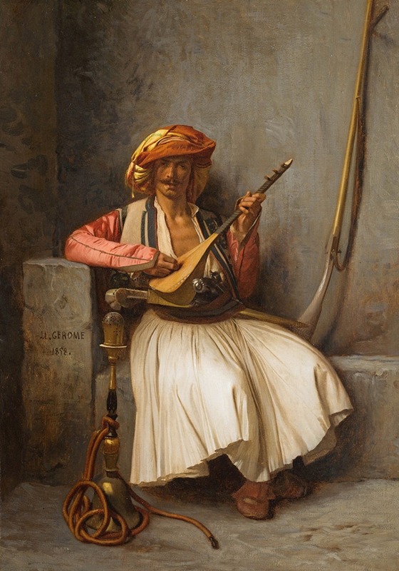 Jean-Léon Gérôme - The Lute Player