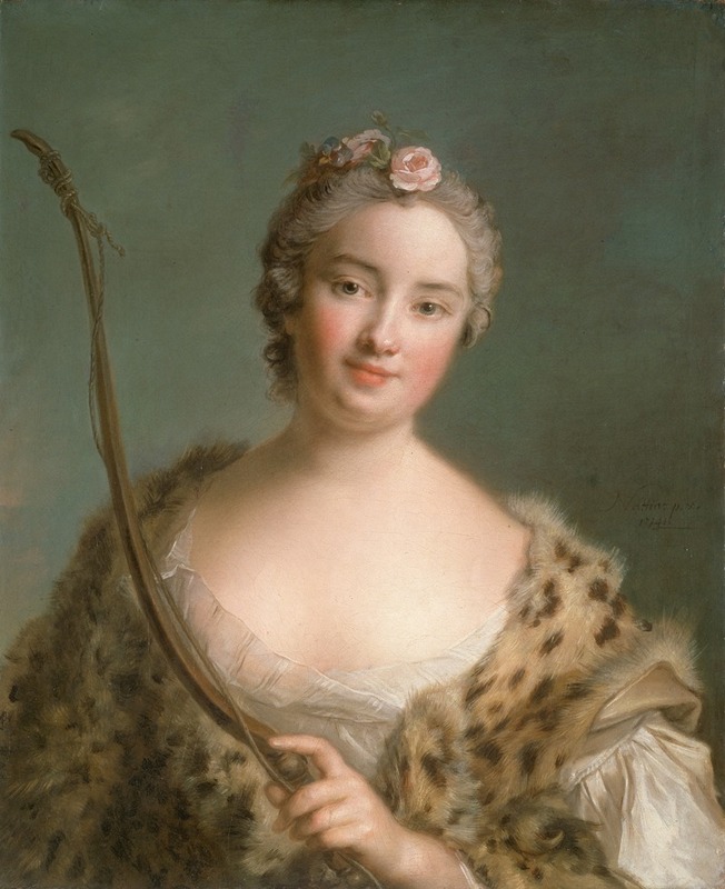Jean-Marc Nattier - Charlotta Fredrika Sparre (1719-1795), later Countess Fersen