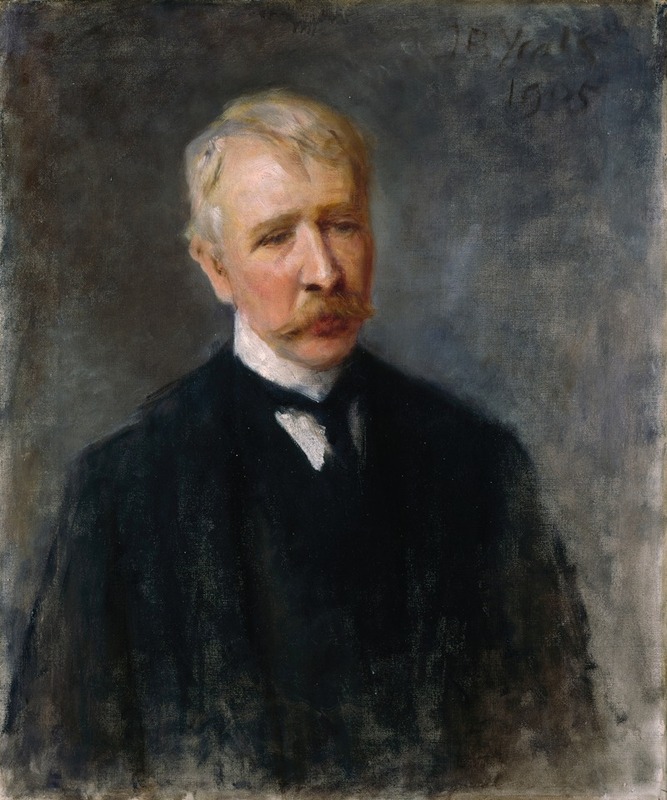 John Butler Yeats - Portrait of George Moore (1852-1933), Novelist