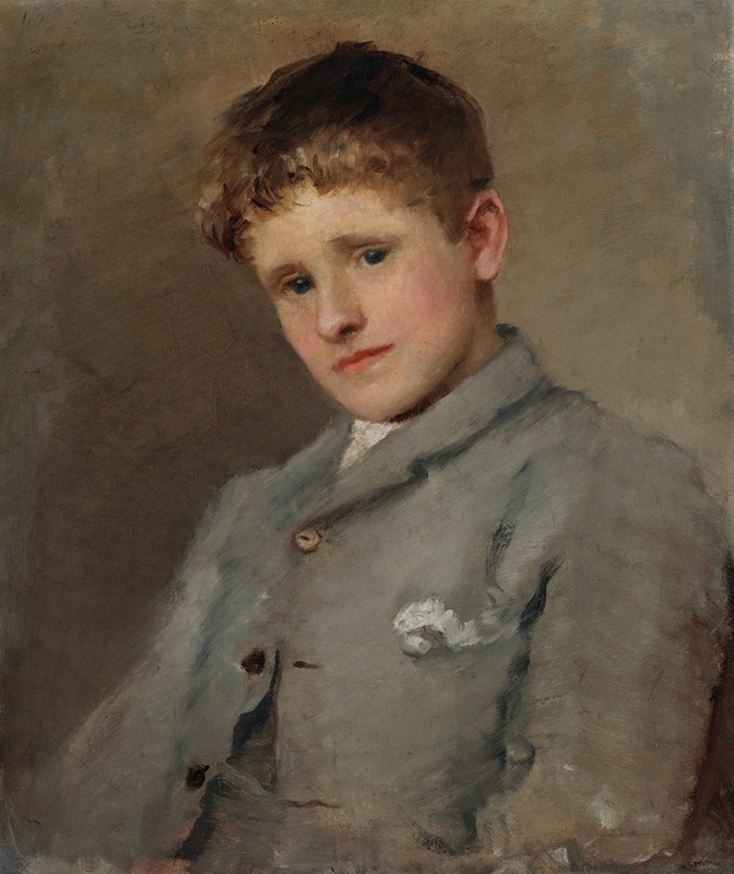 John Butler Yeats - Portrait of Jack B. Yeats (1871-1957) as a Boy