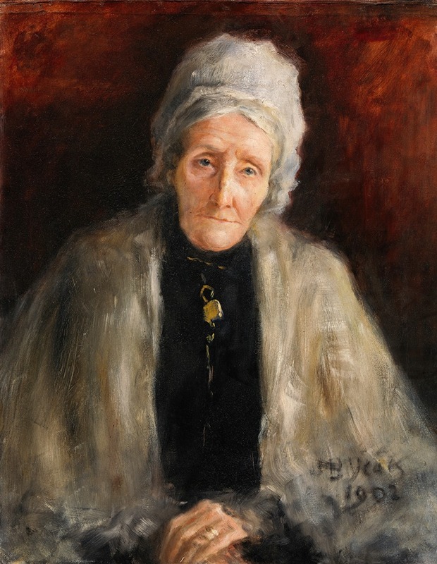 John Butler Yeats - Portrait of Miss K. Leney