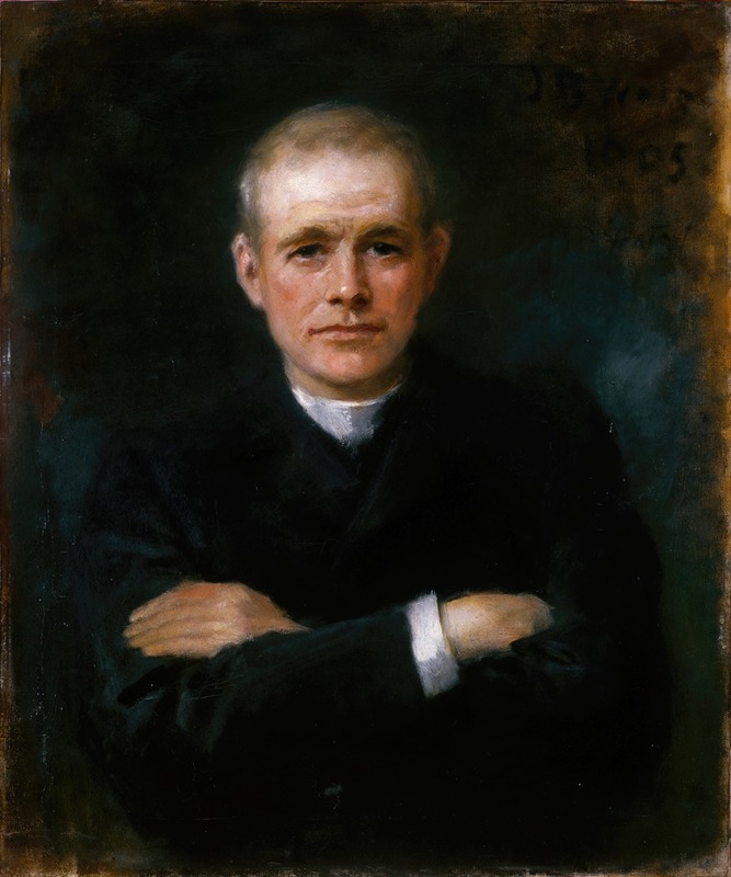 John Butler Yeats - Portrait of Reverend P.S. Dineen (1860-1934), Lexicographer