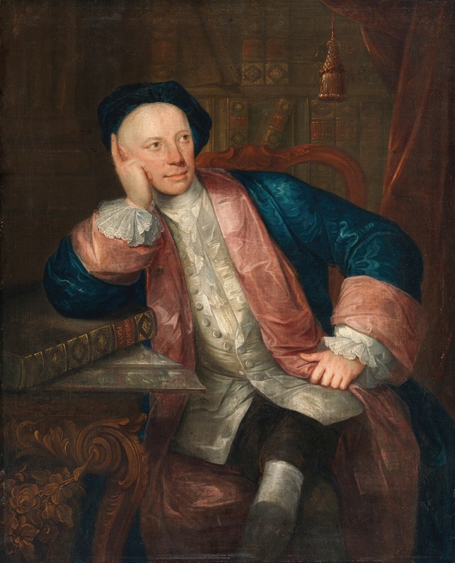 John Lewis - Portrait of Thomas Sheridan (1719-1788)