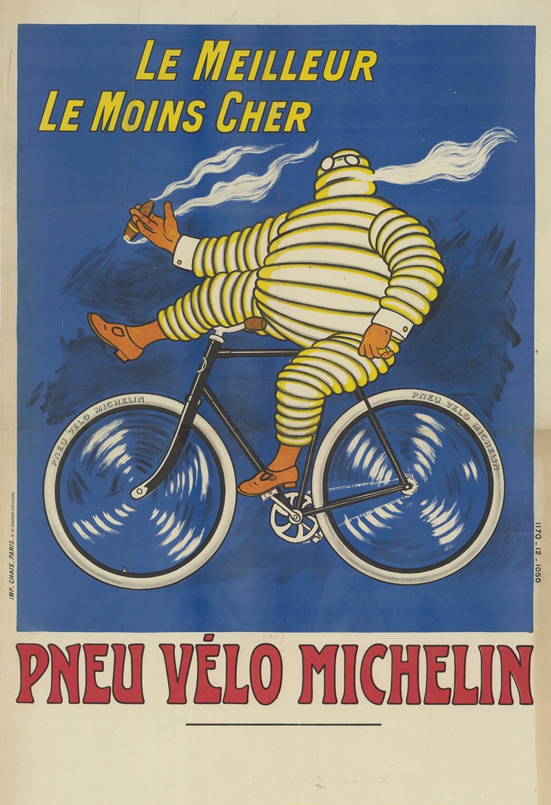 Imp. Chaix - Le Meilleur, le moins cher, pneu vélo Michelin