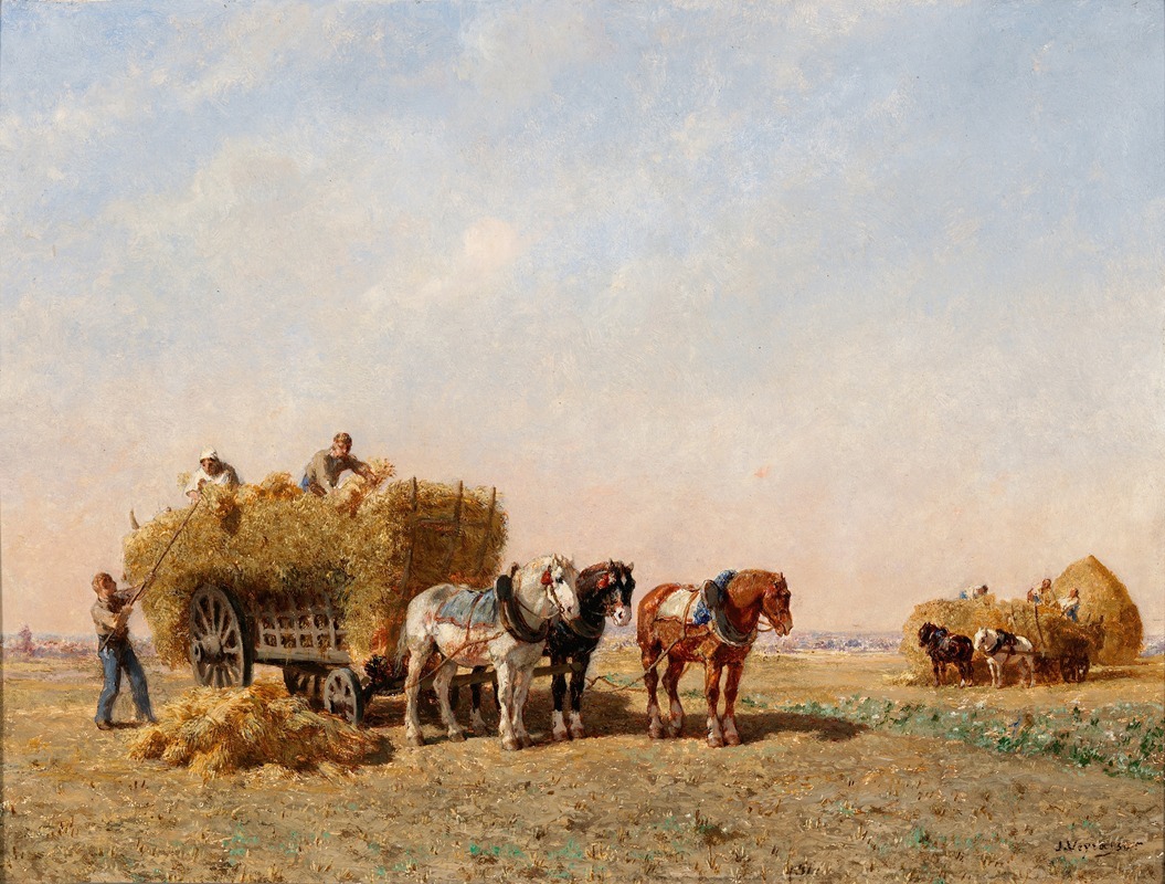 Jules-Jacques Veyrassat - Loading the Corn