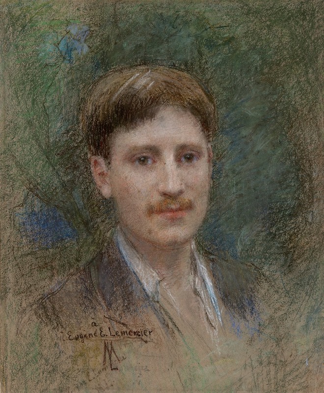 Marguerite Lemercier O'Hagan - Eugene Emmanuel Lemercier (1886-1915), Artist and her Son, who Died in Action