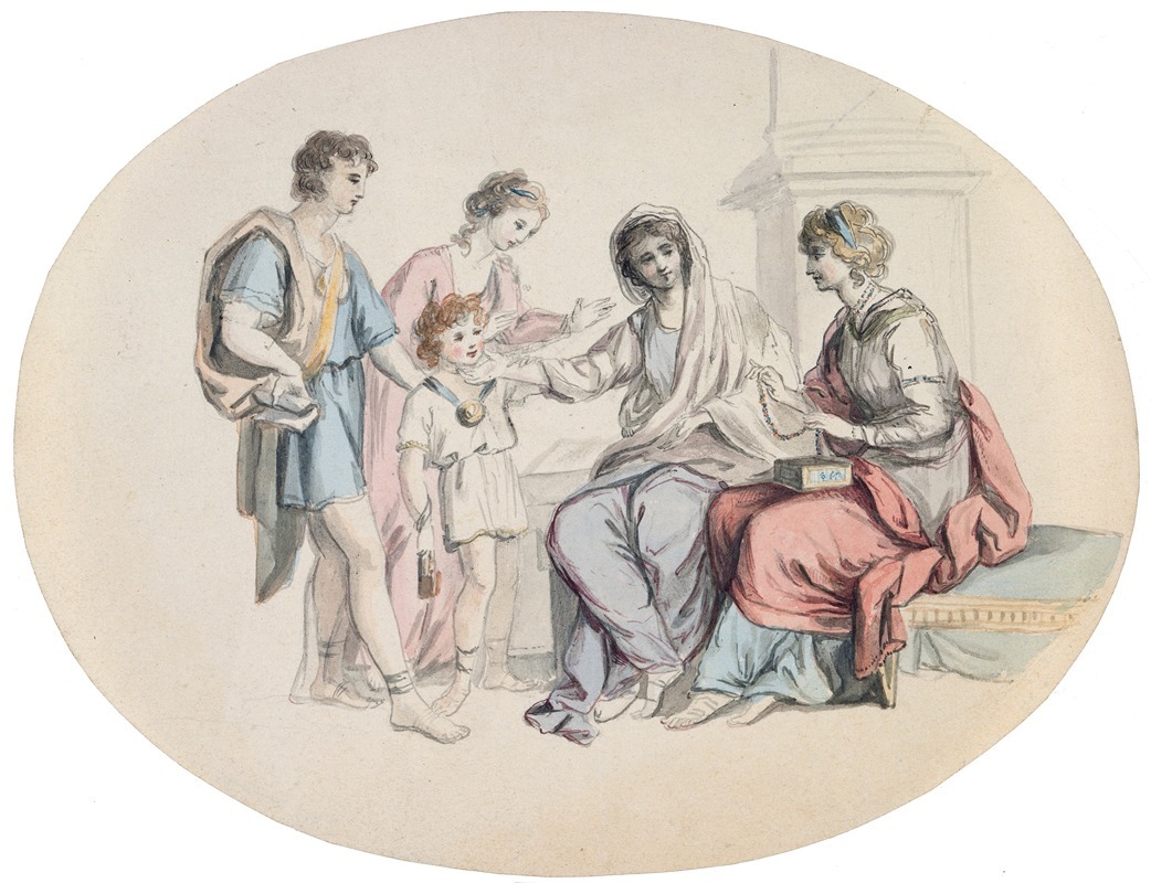 Maria Spilsbury - Five Figures in Grecian Dress