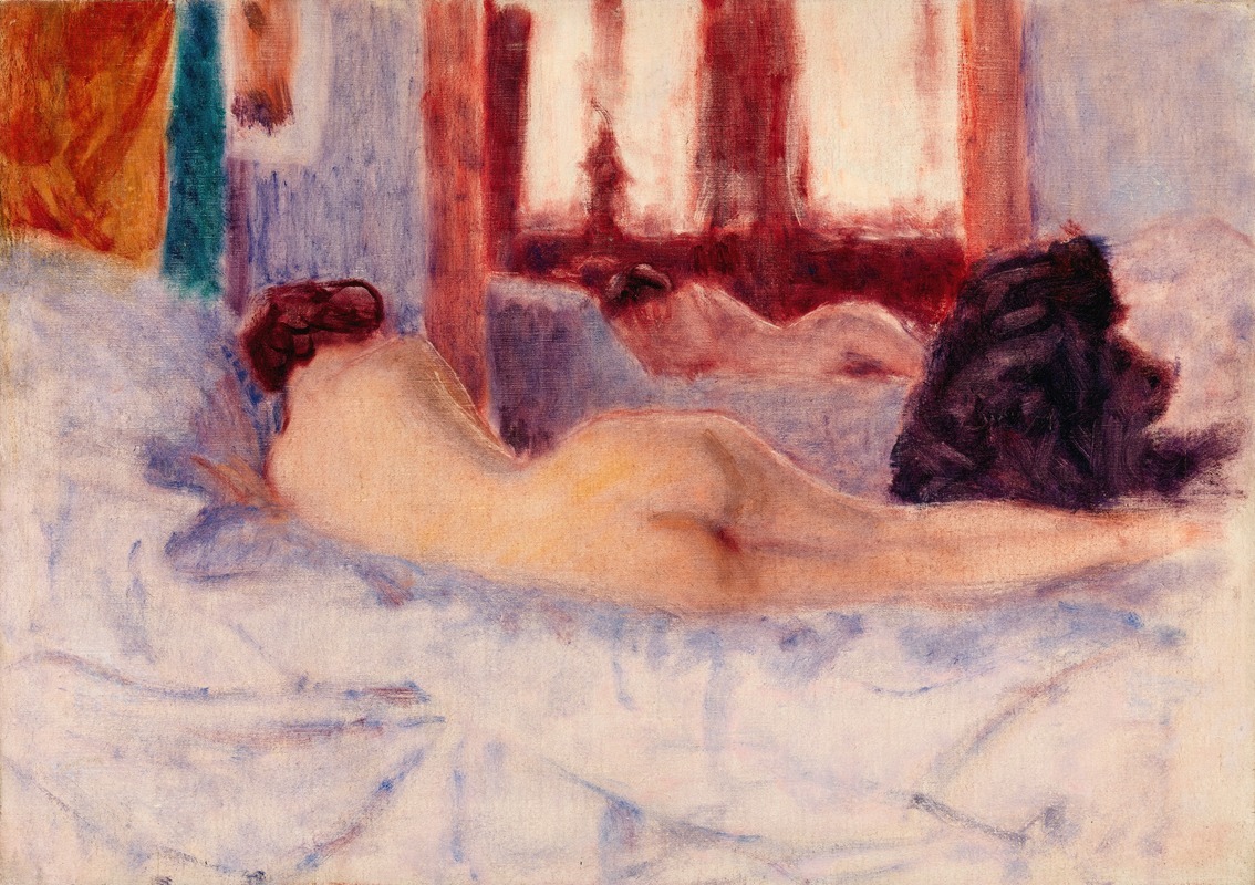 Roderic O'Conor - A Reclining Nude before a Mirror