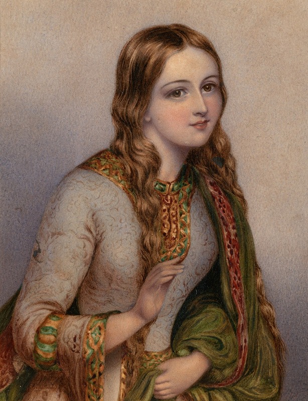 Samuel Love - Portrait of Eliza O’Neill, (1791-1872) Actress, as Juliet