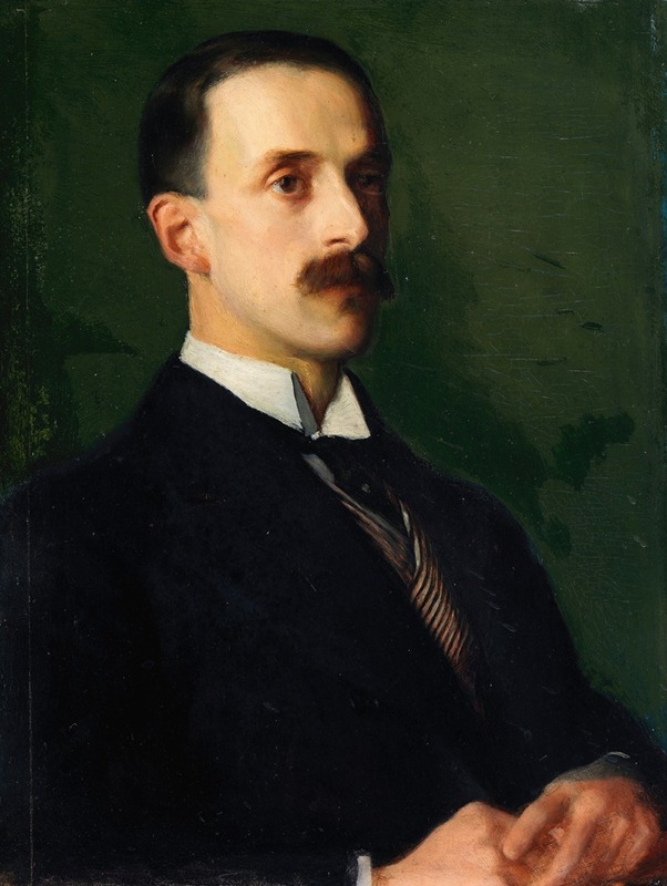 Sarah Cecilia Harrison - Portrait of Sir Hugh Lane (1865-1915), Director of the National Gallery of Ireland 1914-1915