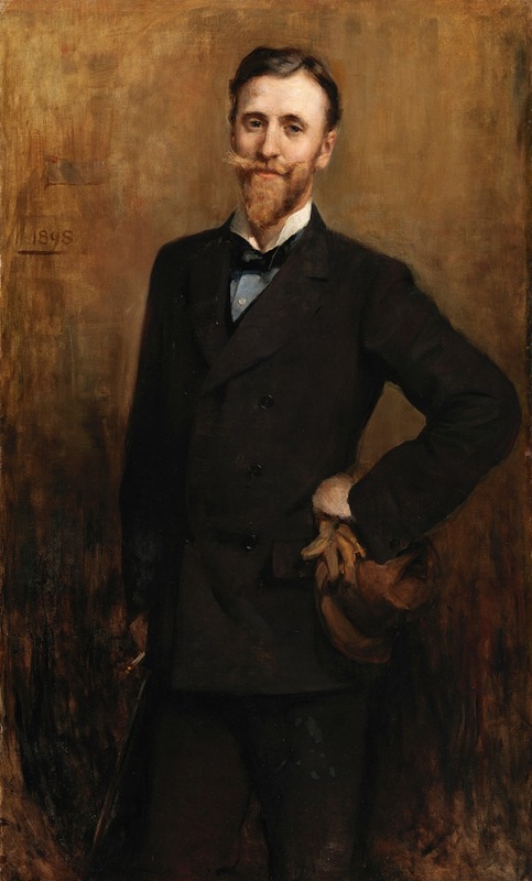 Sarah Henrietta Purser - Portrait of T.P. Gill, Journalist, Secretary, Department of Agriculture and Technical Instruction