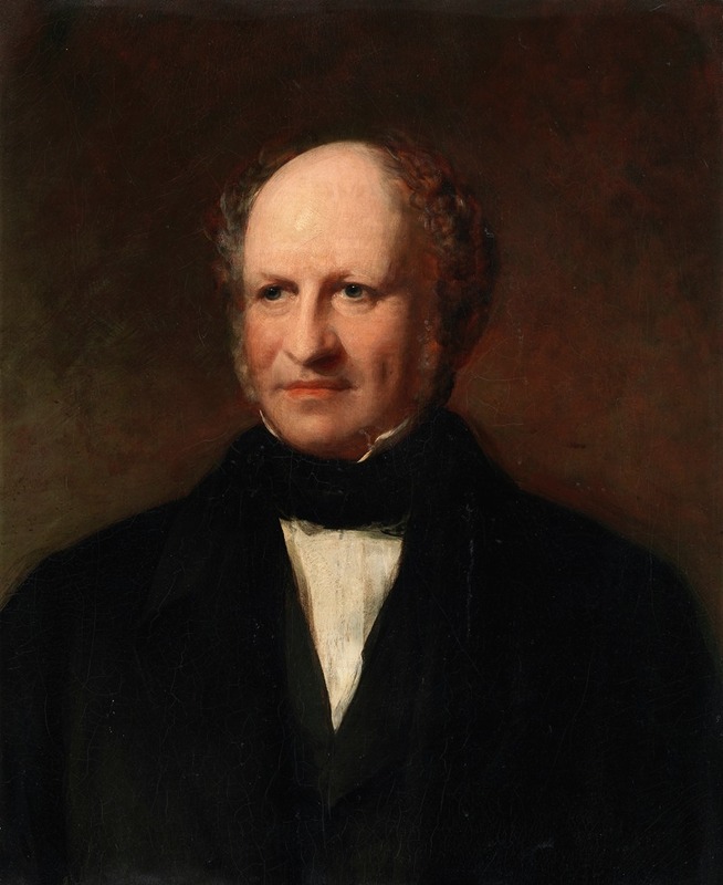 Stephen Catterson Smith - Portrait of William Dargan (1799-1867)