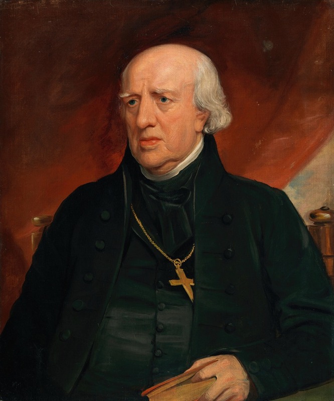 Thomas Clement Thompson - Portrait of John Thomas Troy, Archbishop of Dublin (1739-1823)