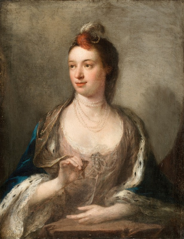 Thomas Frye - Portrait of Susannah Walker