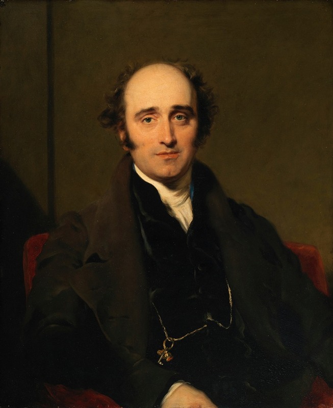 Sir Thomas Lawrence - Portrait of John Wilson Croker (1780-1857), Politician and Author