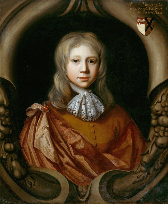 Thomas Pooley - Portrait of Sir John Perceval, 3rd Bt (1660-1686)