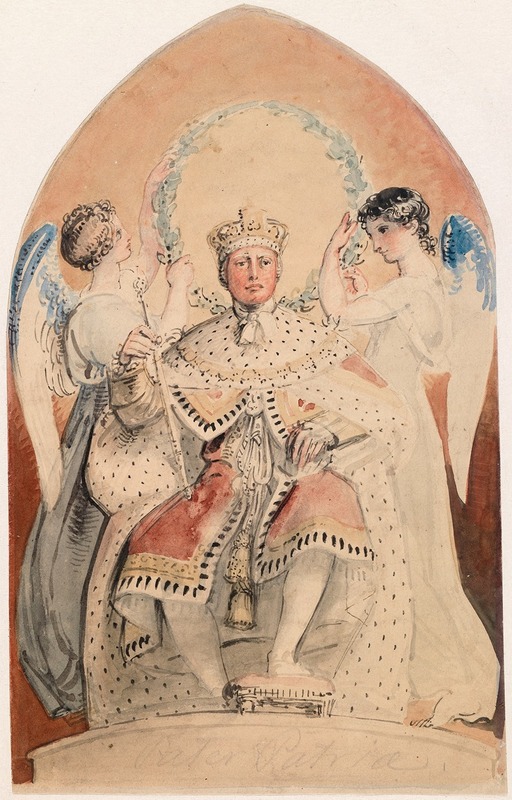 Thomas Stothard - George III, King of England (1738-1820), Enthroned
