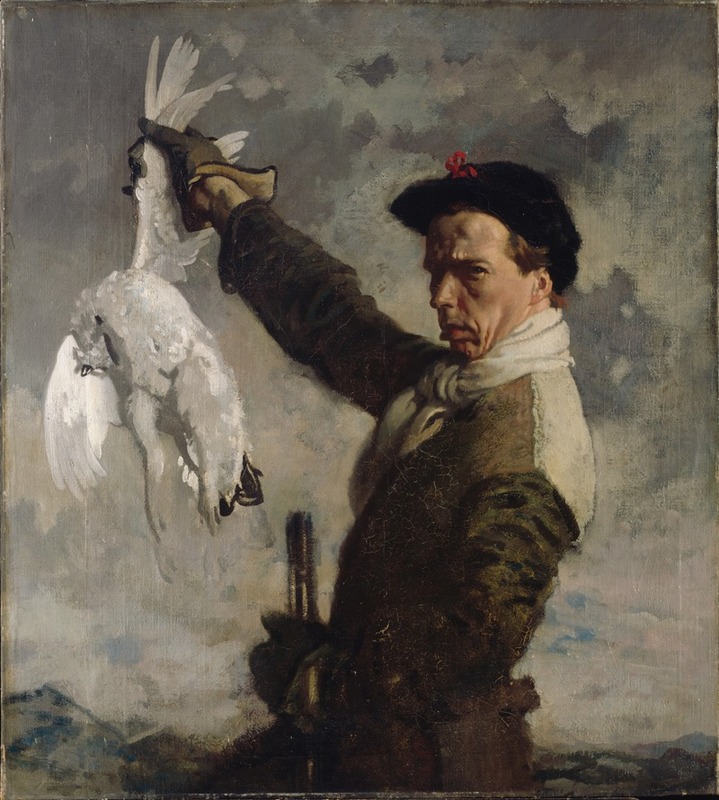 William Orpen - The Dead Ptarmigan (a Self-Portrait)