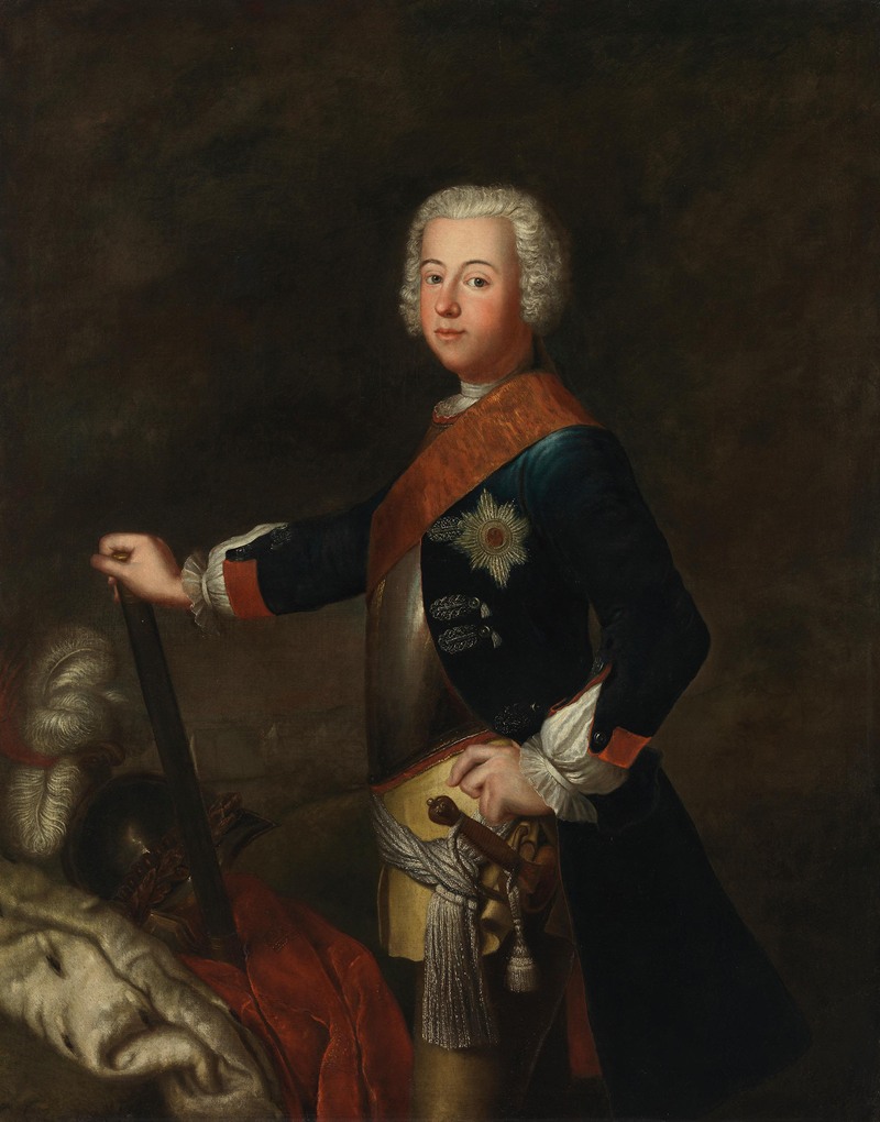 Antoine Pesne - Porträt Friedrichs II. der Große