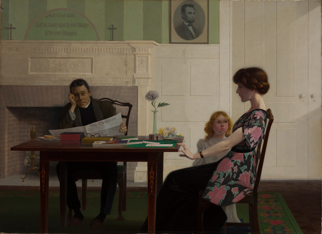 Harry Willson Watrous - ‘The Drop Sinister, What Shall We Do With It’