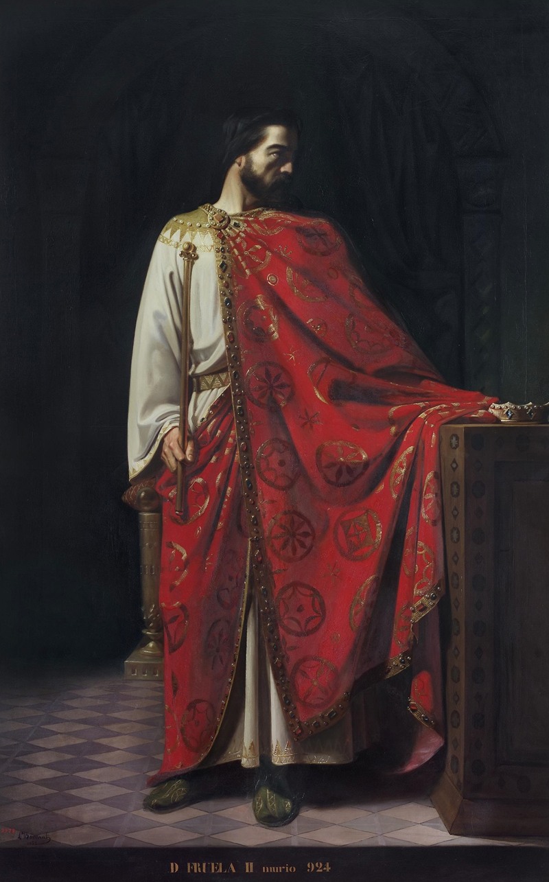 Léon Bonnat - Fruela II of Asturias (king of Asturias from 910 to 925)