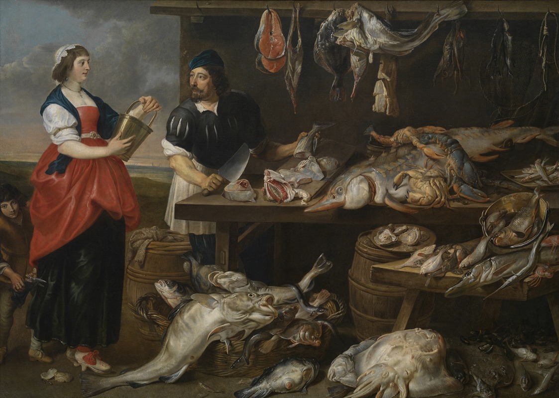 Adriaen van Utrecht - Fishmonger’s Stall