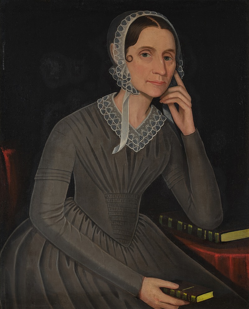 Ammi Phillips - Catherine De Cantillon Stoutenburgh (1797-1858)