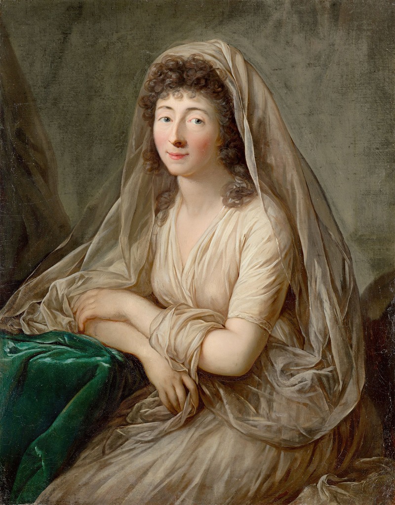 Anton Graff - Portrait of Duchess Dorothea von Courland