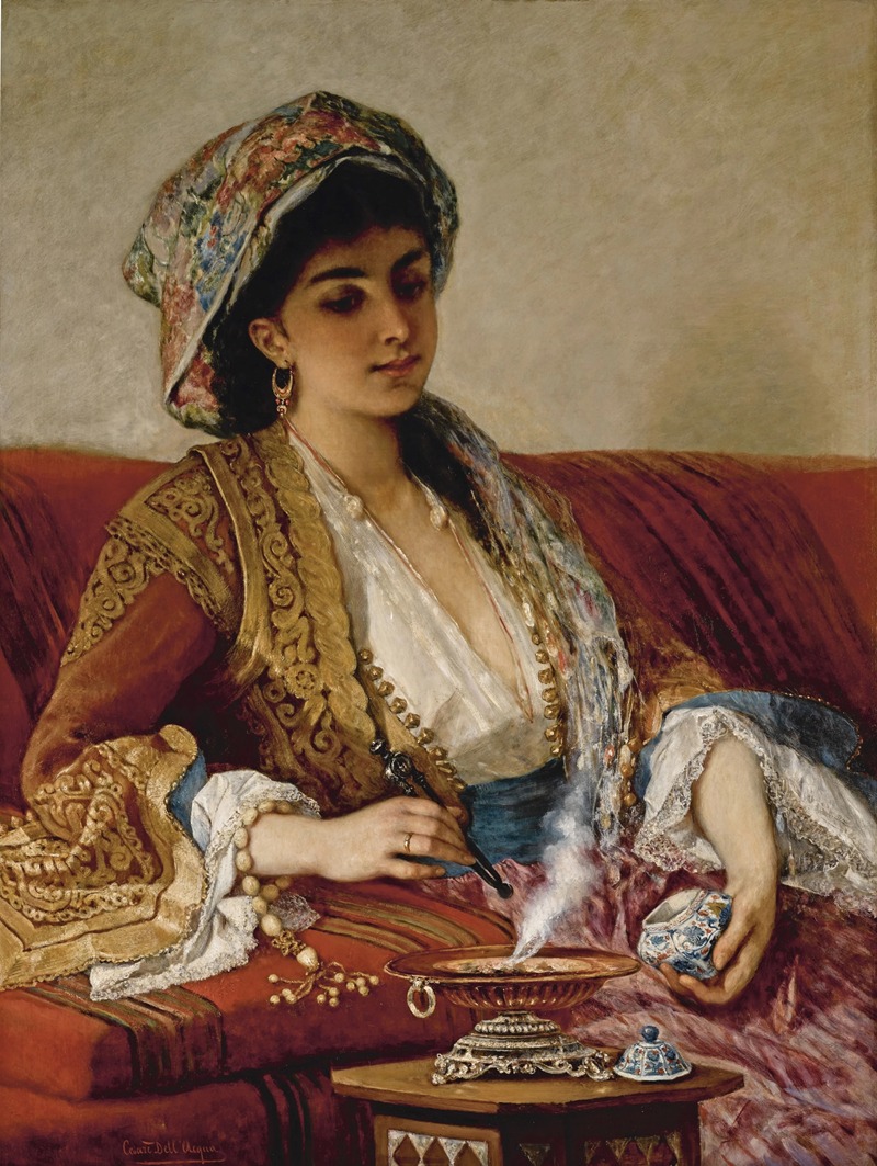 Cesare Dell'acqua - An Ottoman Beauty
