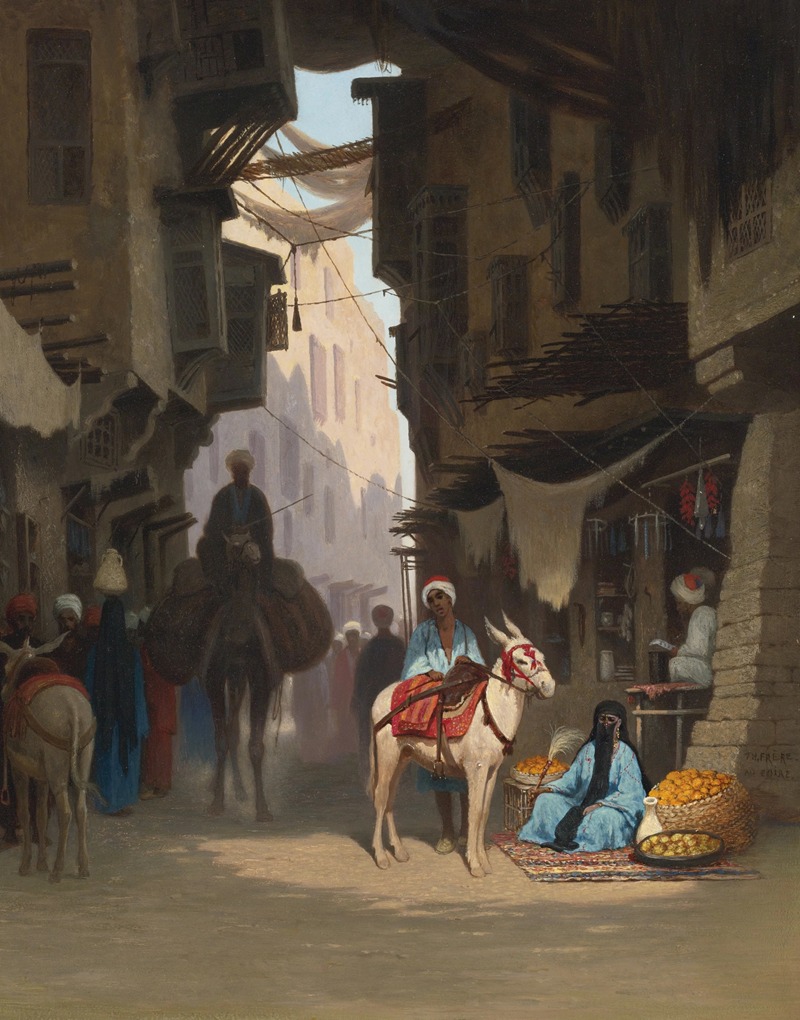 Charles Théodore Frère - The Souk