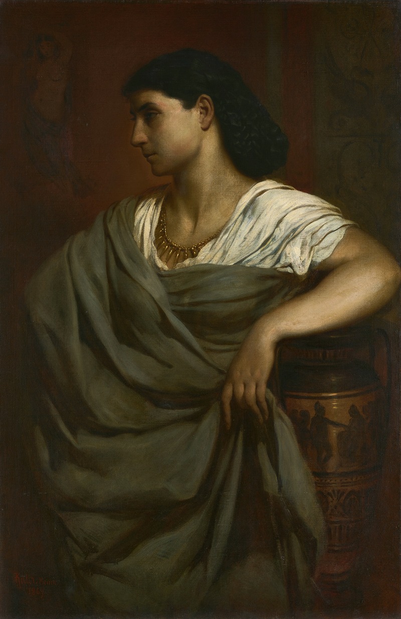 Ferdinand Keller - Portrait of Nanna Risi