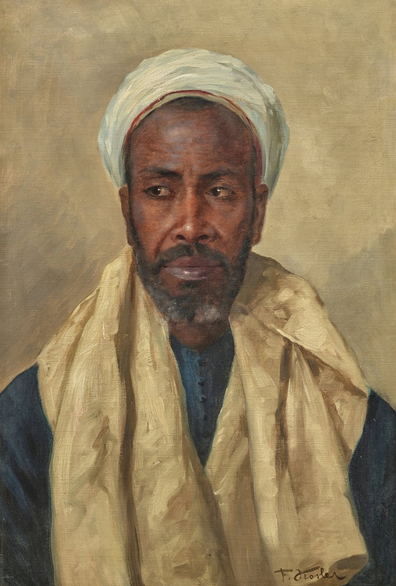 Franz Xaver Kosler - A Nubian Man