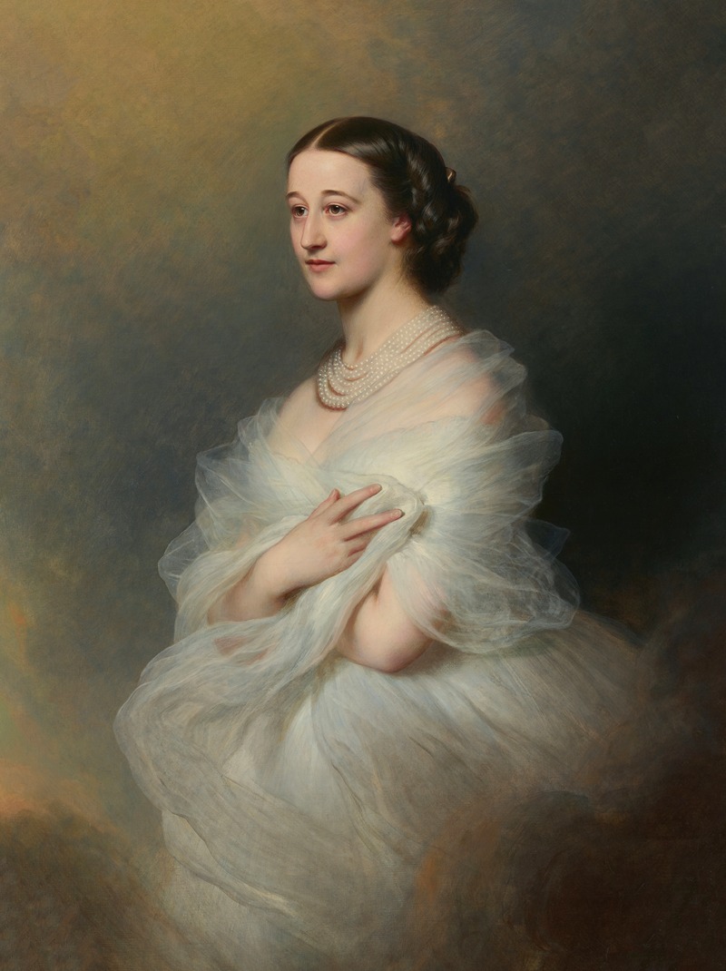 Franz Xaver Winterhalter - Portrait of the Duchess of Alba