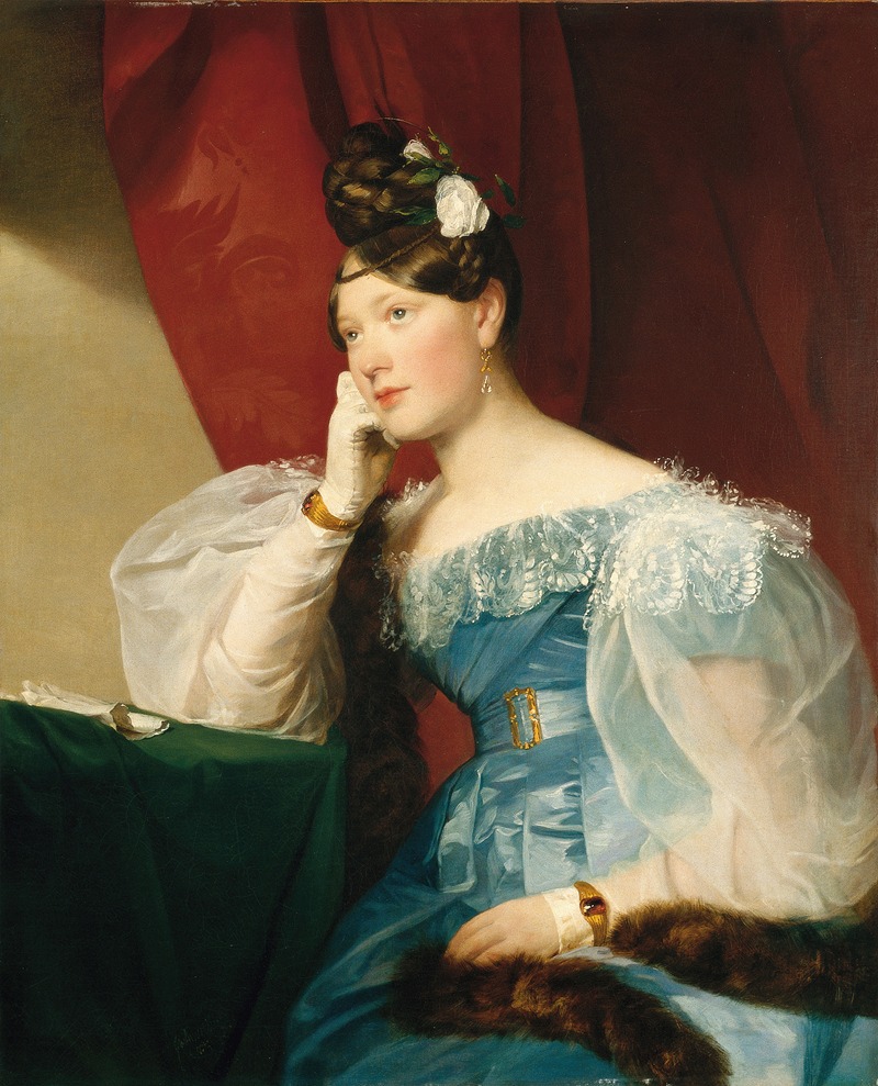 Friedrich von Amerling - Countess Julie von Woyna