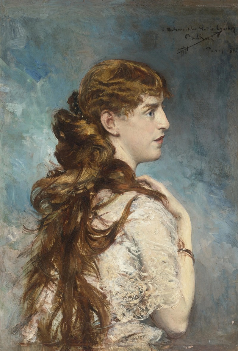 Giovanni Boldini - Portrait of Harriet Valentine Crocker Alexander