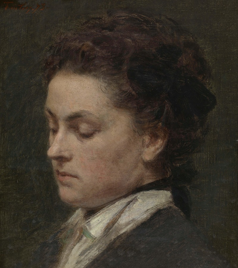 Henri Fantin-Latour - Victoria Dubourg, wife of the Artist