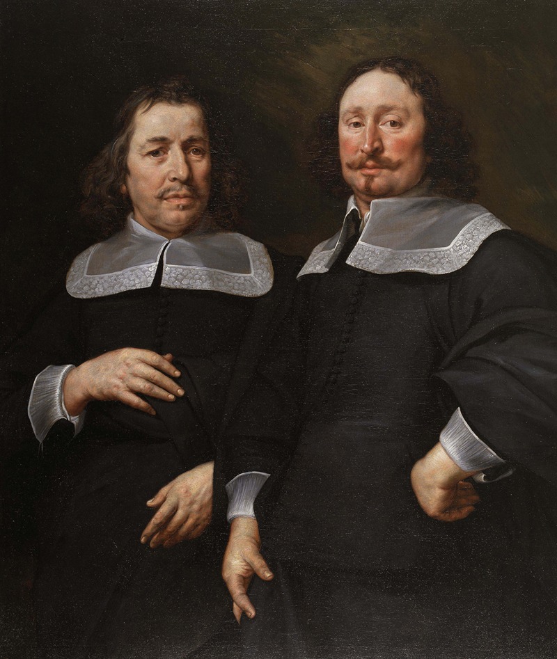 Jacob Van Oost - Portrait of two Men