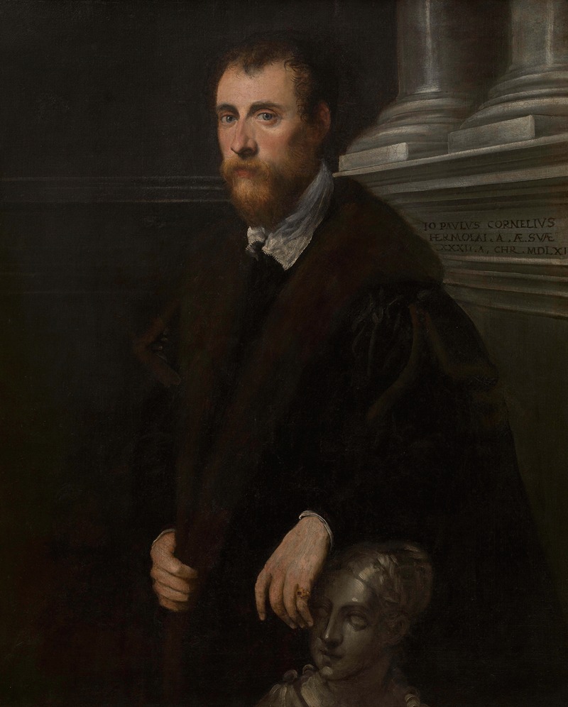 Jacopo Tintoretto - Portrait of the Humanist Giovanni Paolo Cornaro